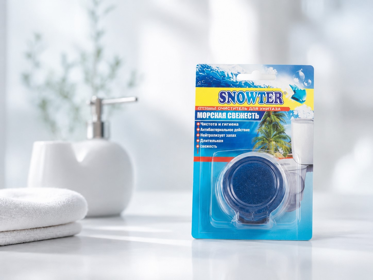 Таблетка для бачка унитаза SNOWTER